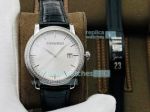 TWS Replica Audemars Piguet Jules Audemars Extra-Thin SS White Dial Diamond Bezel Watch